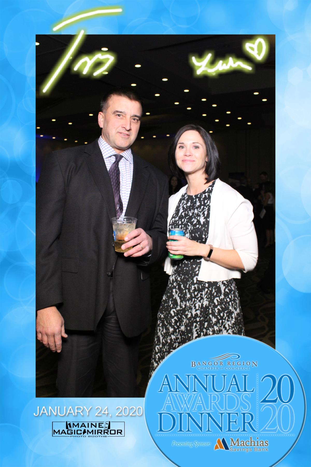 Bangor Region Chamber of Commerce Annual Dinner 2020 | View more photos from the event at gallery.mainemagicmirror.com/u/MaineMagicMirror/Bangor-Region-Chamber-of-Commerce-Annual-Dinner-2020
